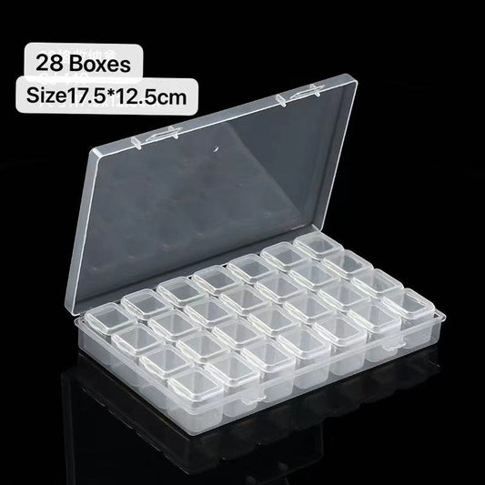 A02.Charms Storage box (28container)